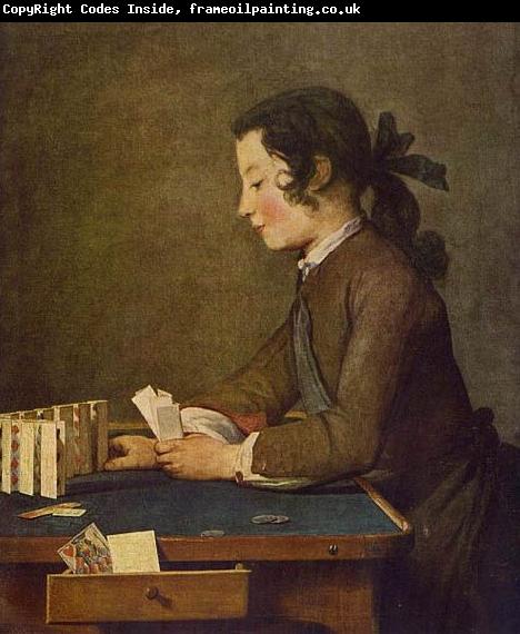Jean Simeon Chardin The House of Cards